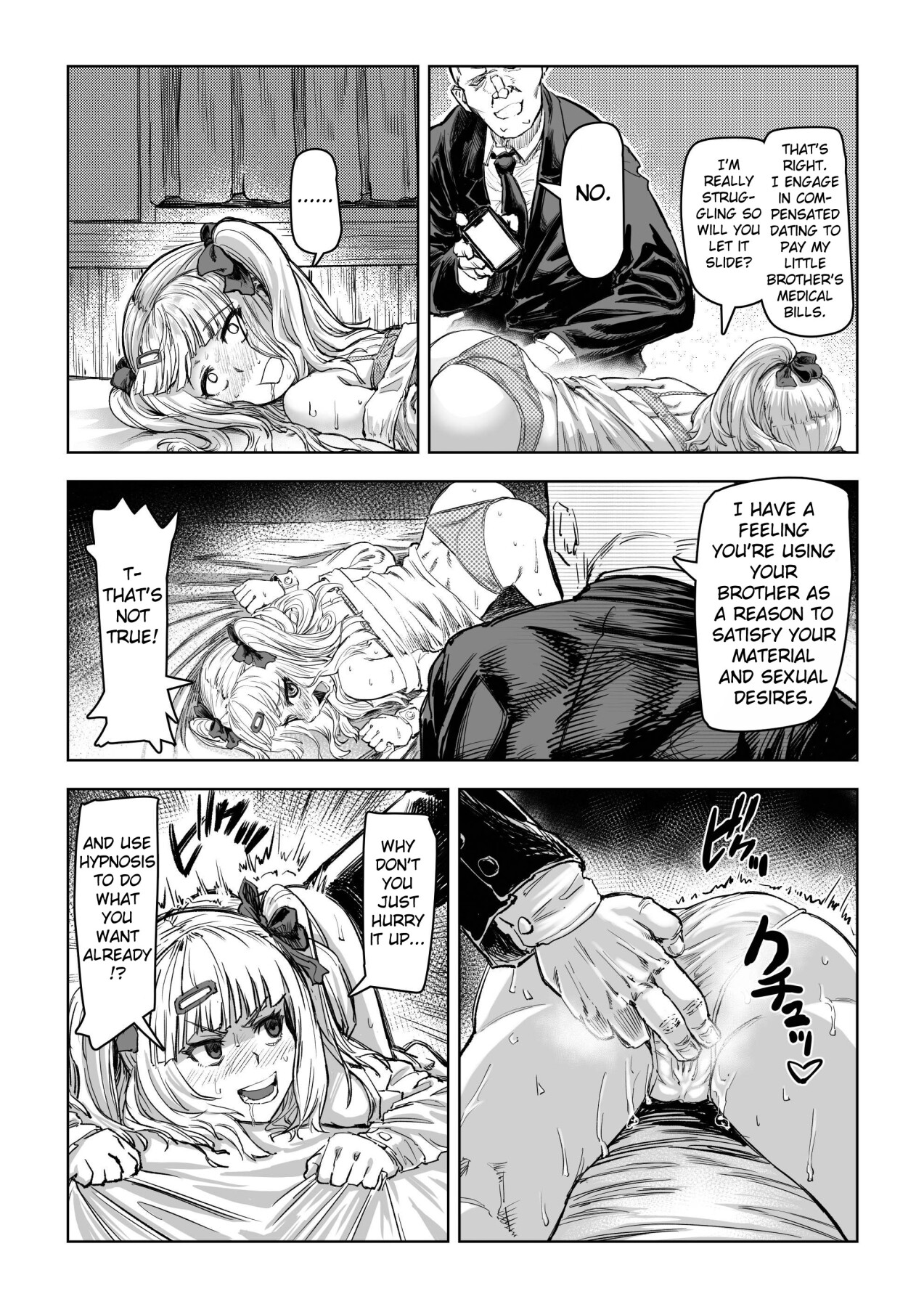 Hentai Manga Comic-A Gyaru Tried Using Hypnosis But it Backfired on Her-Read-11